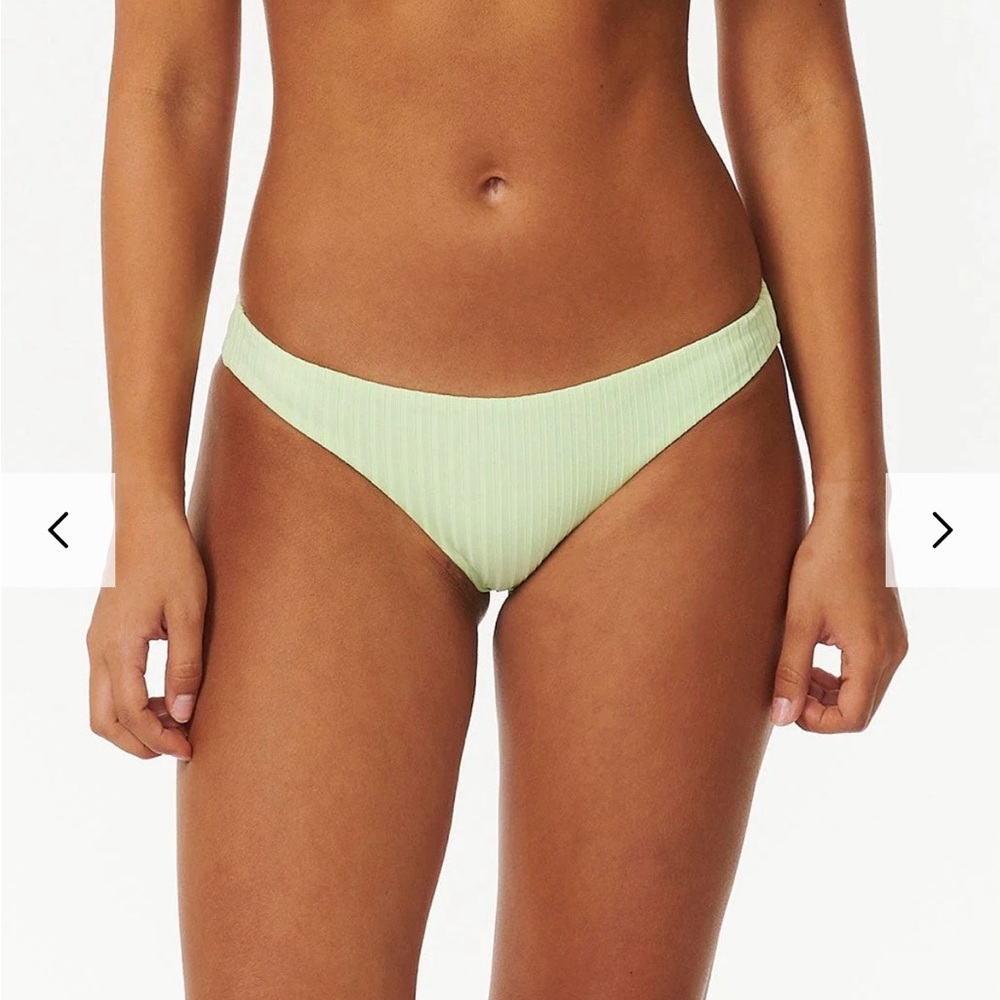 Rip Curl Cheeky Bikini Bottom Women's Medium - Light Green